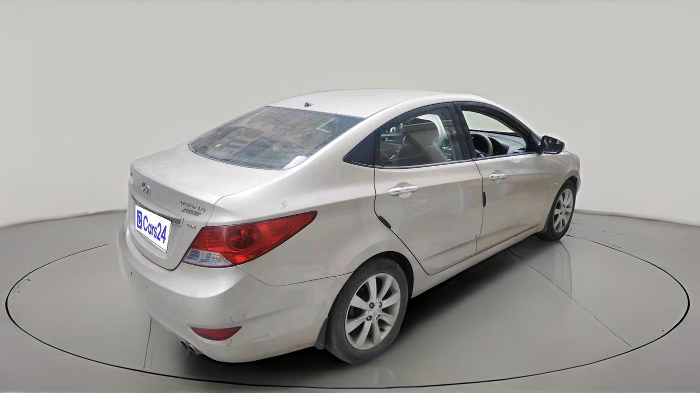 2011 Hyundai Verna FLUIDIC 1.6 VTVT SX AT, Petrol, Automatic, 91,323 km, exterior