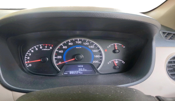 2017 Hyundai Grand i10 SPORTZ 1.2 KAPPA VTVT, Petrol, Manual, 88,224 km, interior