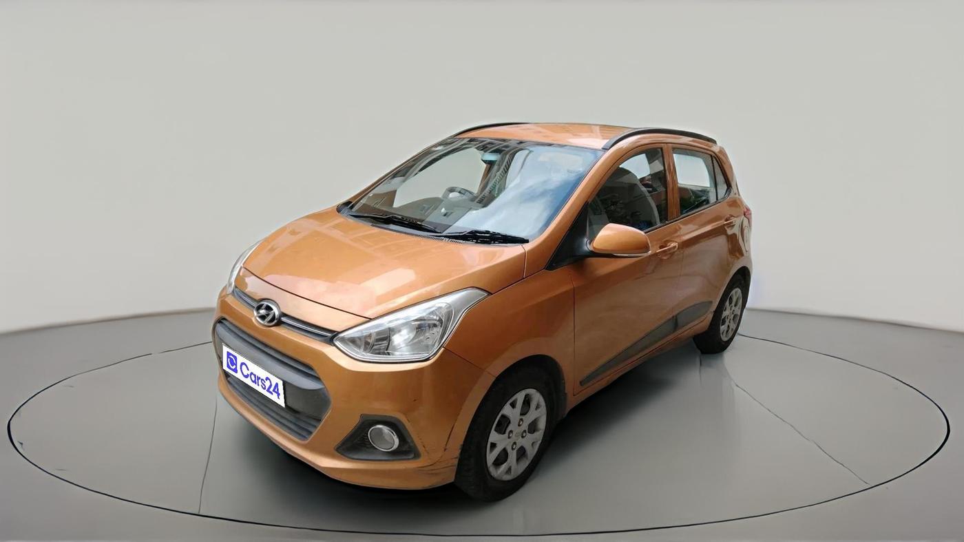 2015 Hyundai Grand i10 SPORTZ 1.2 KAPPA VTVT, Petrol, Manual, 50,375 km, exterior