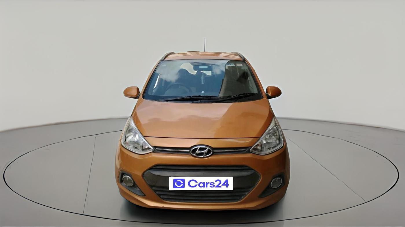 2015 Hyundai Grand i10 SPORTZ 1.2 KAPPA VTVT, Petrol, Manual, 50,375 km, exterior