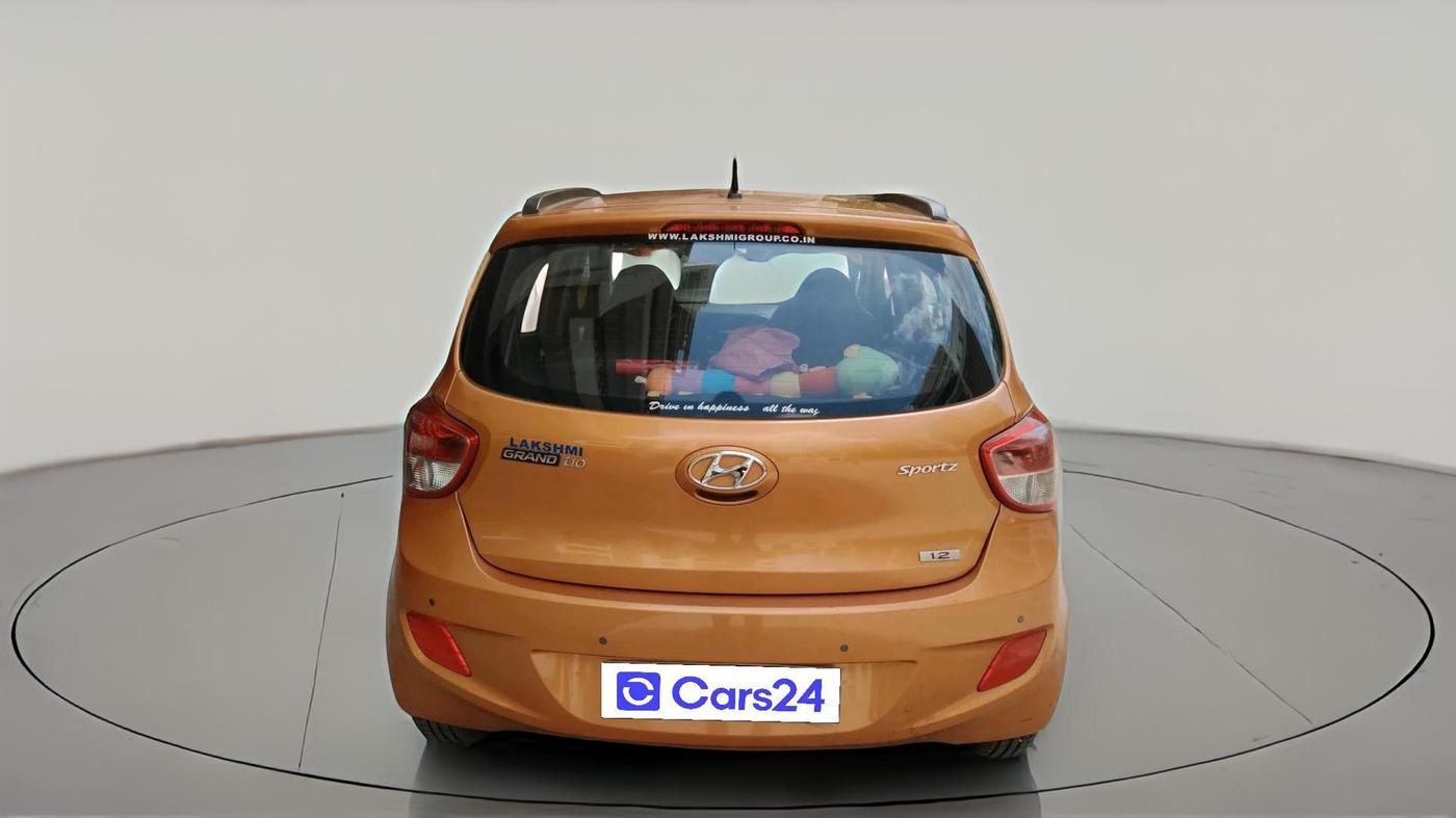 2015 Hyundai Grand i10 SPORTZ 1.2 KAPPA VTVT, Petrol, Manual, 50,375 km, exterior