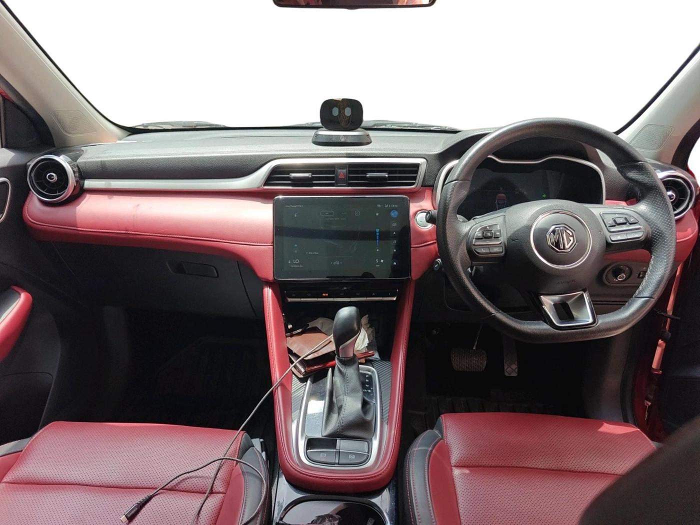 2023 MG ASTOR SAVVY 1.5 CVT S RED, Petrol, Automatic, 14,680 km, interior