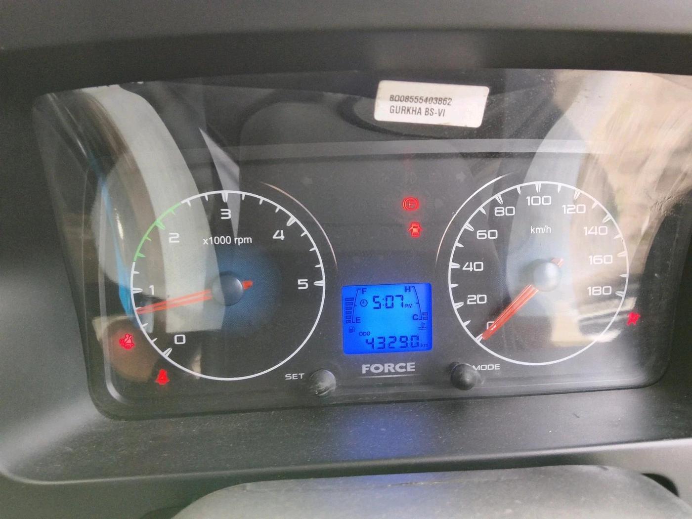 2022 Force Motors GURKHA 4x4x4, Diesel, Manual, 43,290 km, interior