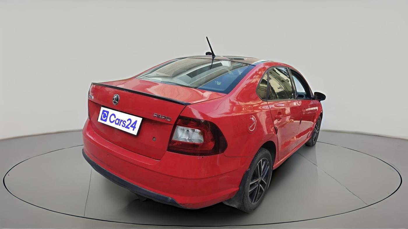 2020 Skoda Rapid STYLE TSI, Petrol, Manual, 92,907 km, exterior