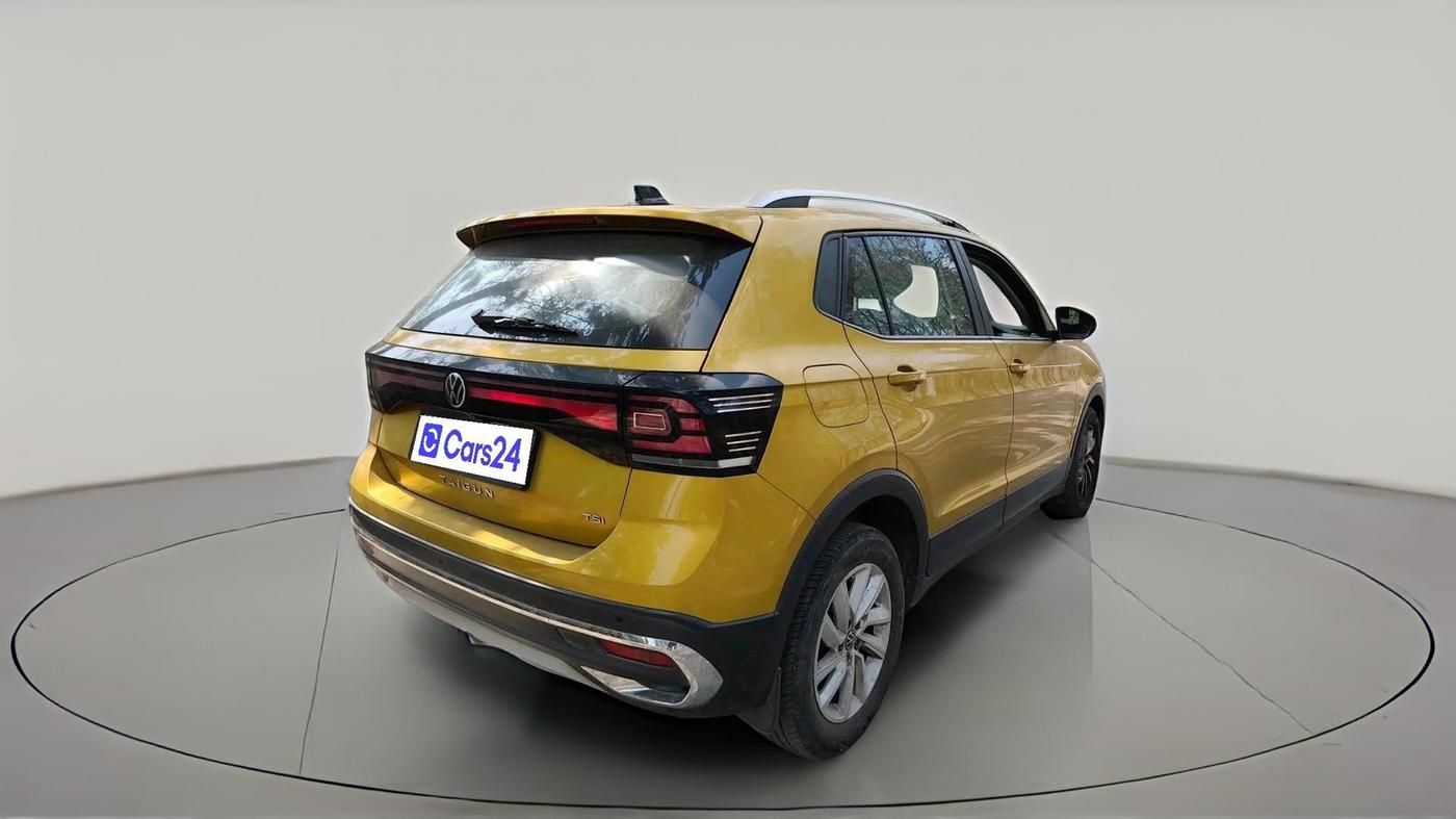 2022 Volkswagen TAIGUN HIGHLINE 1.0 TSI MT, Petrol, Manual, 47,489 km, exterior