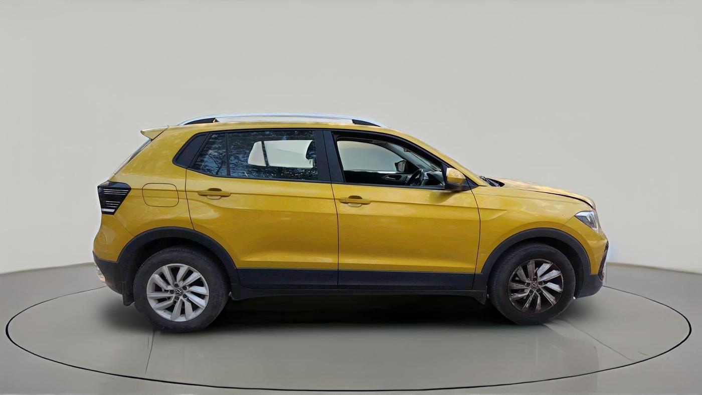 2022 Volkswagen TAIGUN HIGHLINE 1.0 TSI MT, Petrol, Manual, 47,489 km, exterior
