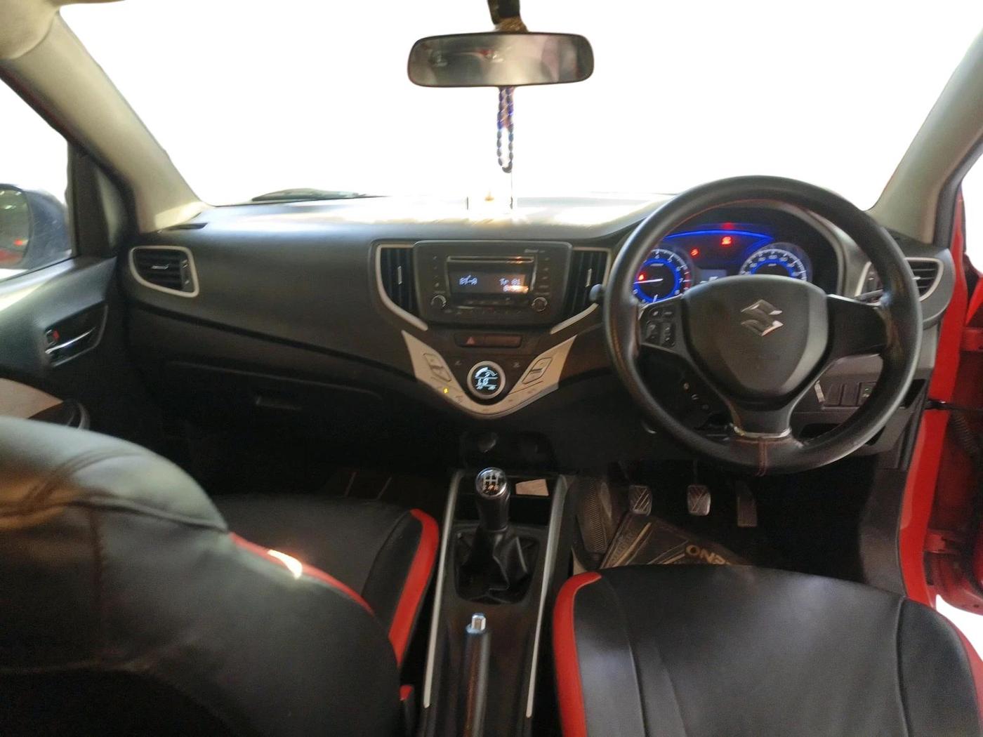 2016 Maruti Baleno DELTA PETROL 1.2, Petrol, Manual, 1,70,436 km, interior