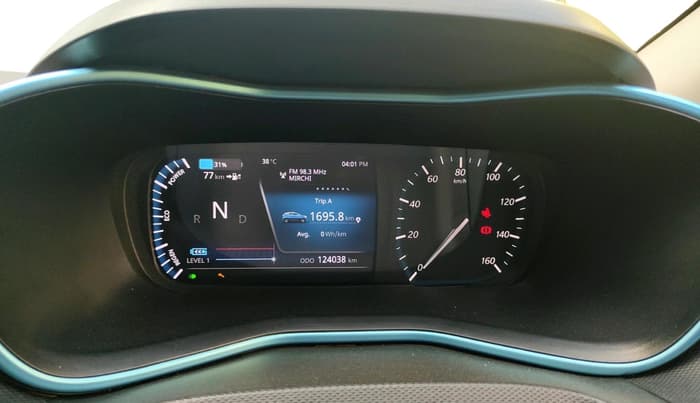 2021 Tata NEXON EV XZ PLUS, Electric, Automatic, 1,24,038 km, interior