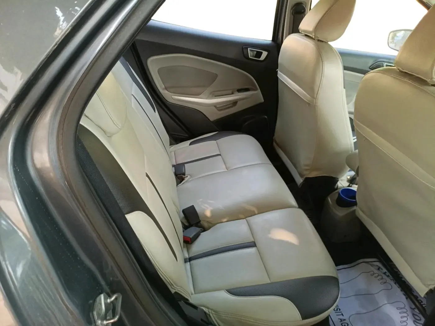 2015 Ford Ecosport TITANIUM 1.5L PETROL AT, Petrol, Automatic, 96,038 km, interior