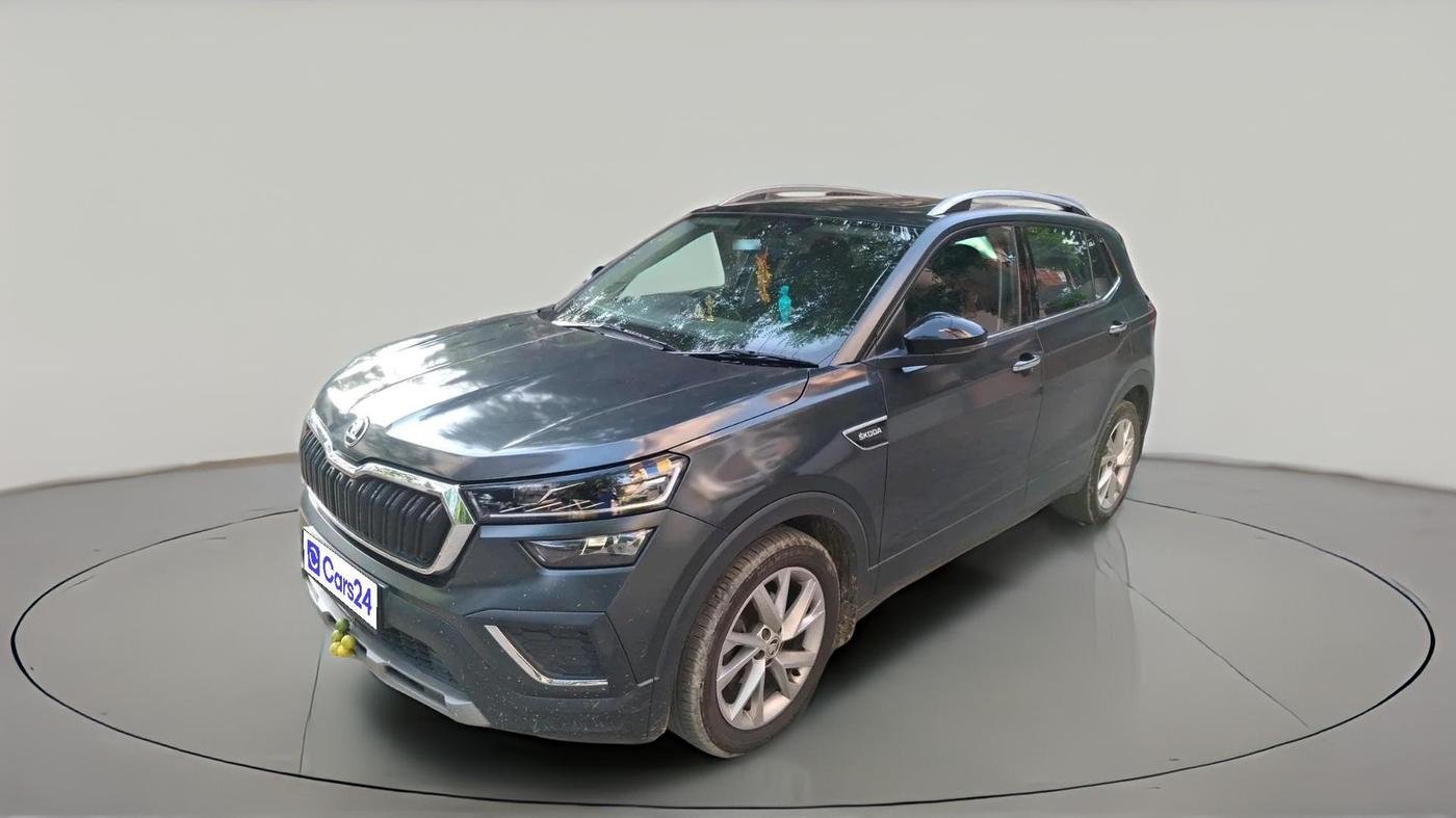 2023 Skoda KUSHAQ STYLE 1.0L TSI AT (6 AIRBAGS), Petrol, Automatic, 58,555 km, exterior