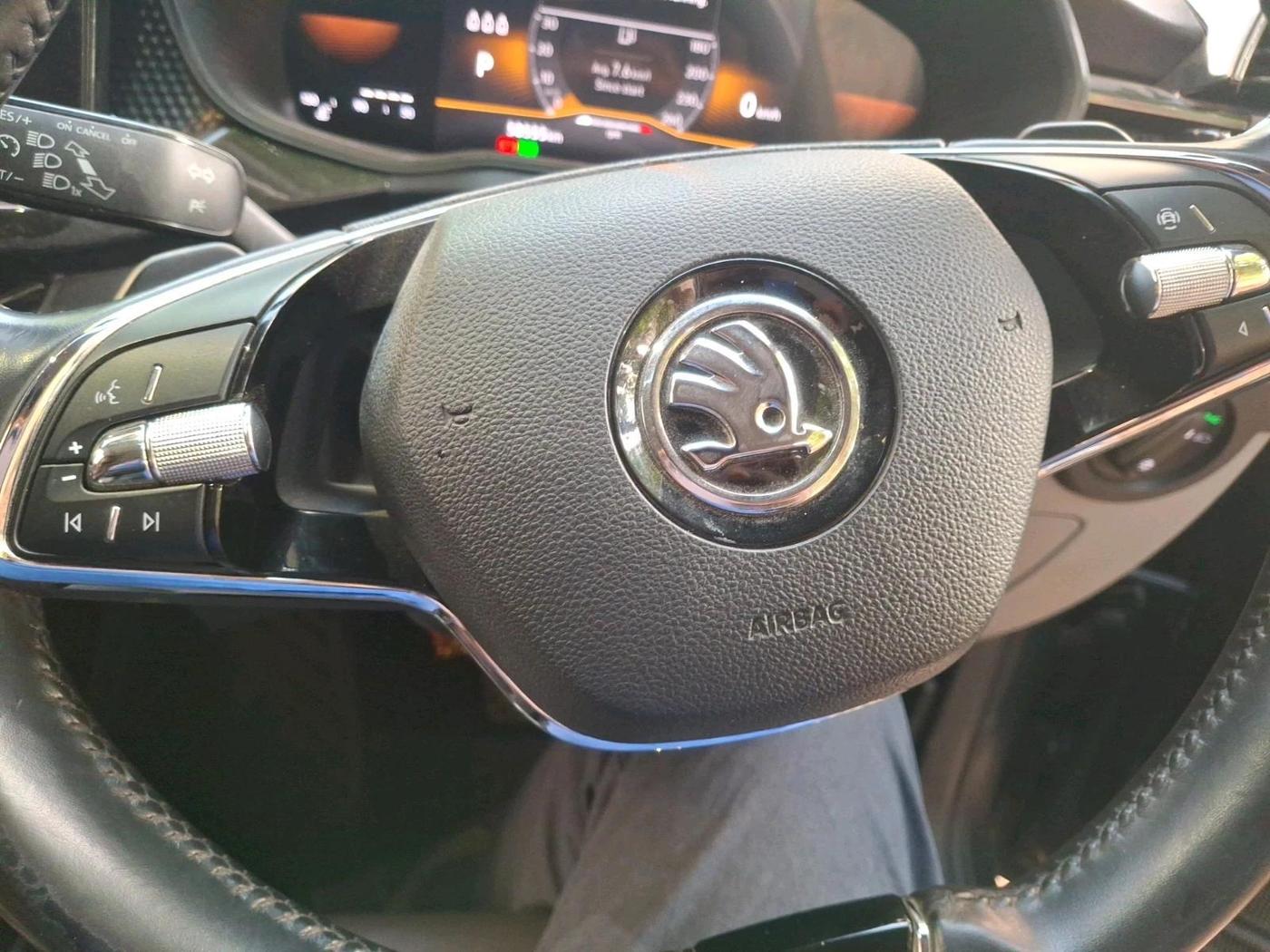 2023 Skoda KUSHAQ STYLE 1.0L TSI AT (6 AIRBAGS), Petrol, Automatic, 58,555 km, interior