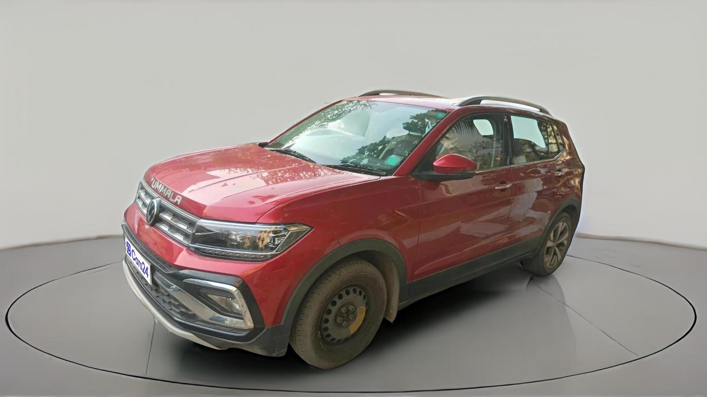 2021 Volkswagen TAIGUN TOPLINE 1.0 TSI AT, Petrol, Automatic, 26,400 km, exterior