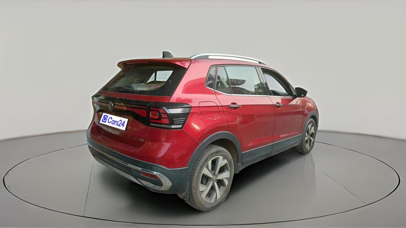2021 Volkswagen TAIGUN TOPLINE 1.0 TSI AT, Petrol, Automatic, 26,400 km, exterior