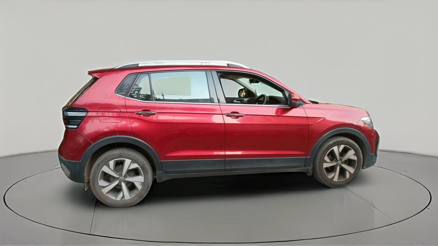 2021 Volkswagen TAIGUN TOPLINE 1.0 TSI AT, Petrol, Automatic, 26,400 km, exterior