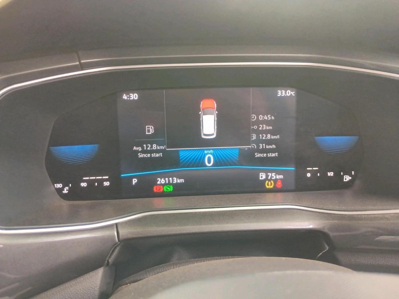 2021 Volkswagen TAIGUN TOPLINE 1.0 TSI AT, Petrol, Automatic, 26,400 km, interior