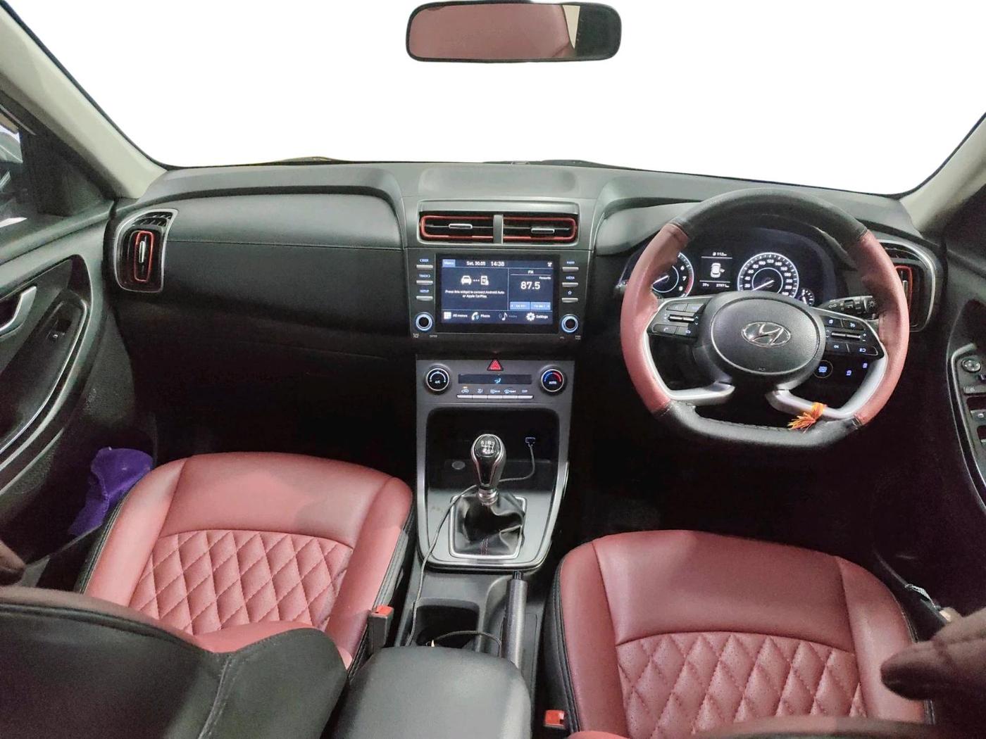 2023 Hyundai Creta S PLUS KNIGHT 1.5 PETROL, Petrol, Manual, 37,971 km, interior