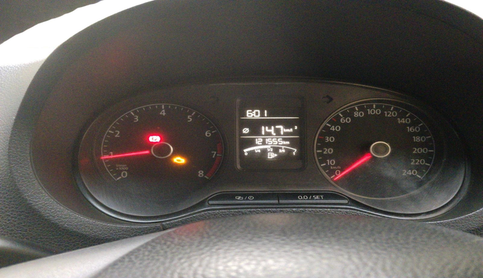 2016 Volkswagen Ameo COMFORTLINE 1.2L, Petrol, Manual, 1,21,555 km, interior