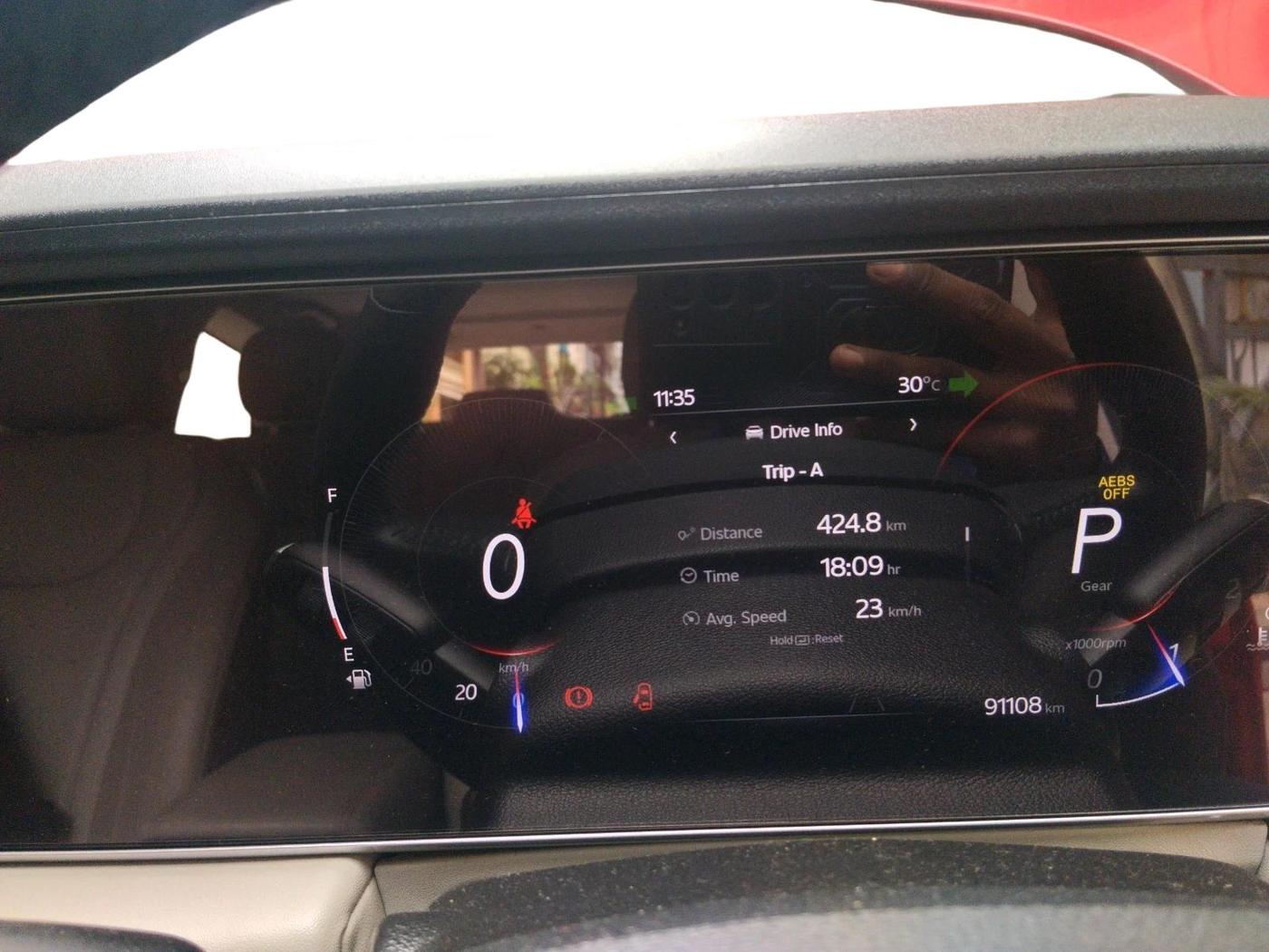2022 Mahindra XUV700 AX 7 D AT 7 STR, Diesel, Automatic, 91,108 km, interior
