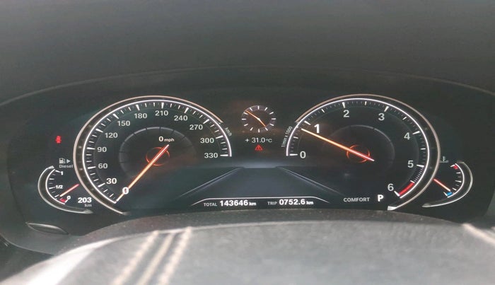 2018 BMW 5 Series 520D LUXURY LINE, Diesel, Automatic, 1,43,646 km, interior