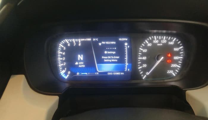 2021 Tata PUNCH CREATIVE AMT 1.2 RTN DUAL TONE, Petrol, Automatic, 1,31,843 km, interior