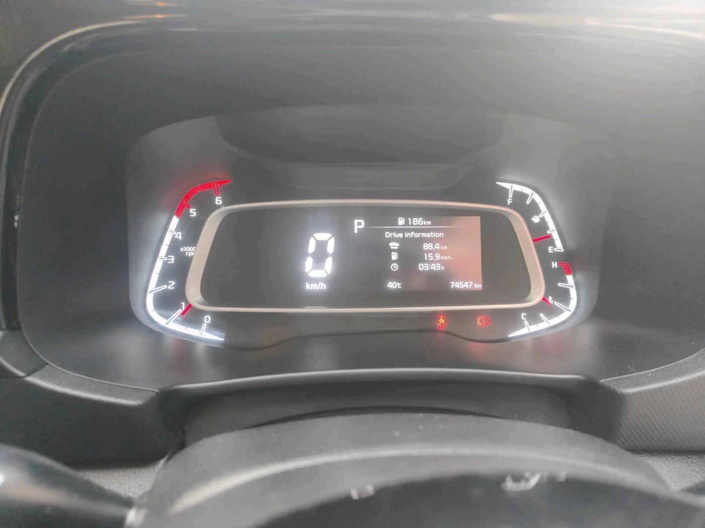 2022 KIA SONET GTX PLUS 1.5 AT, Diesel, Automatic, 74,547 km, interior