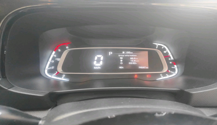 2022 KIA SONET GTX PLUS 1.5 AT, Diesel, Automatic, 74,547 km, interior
