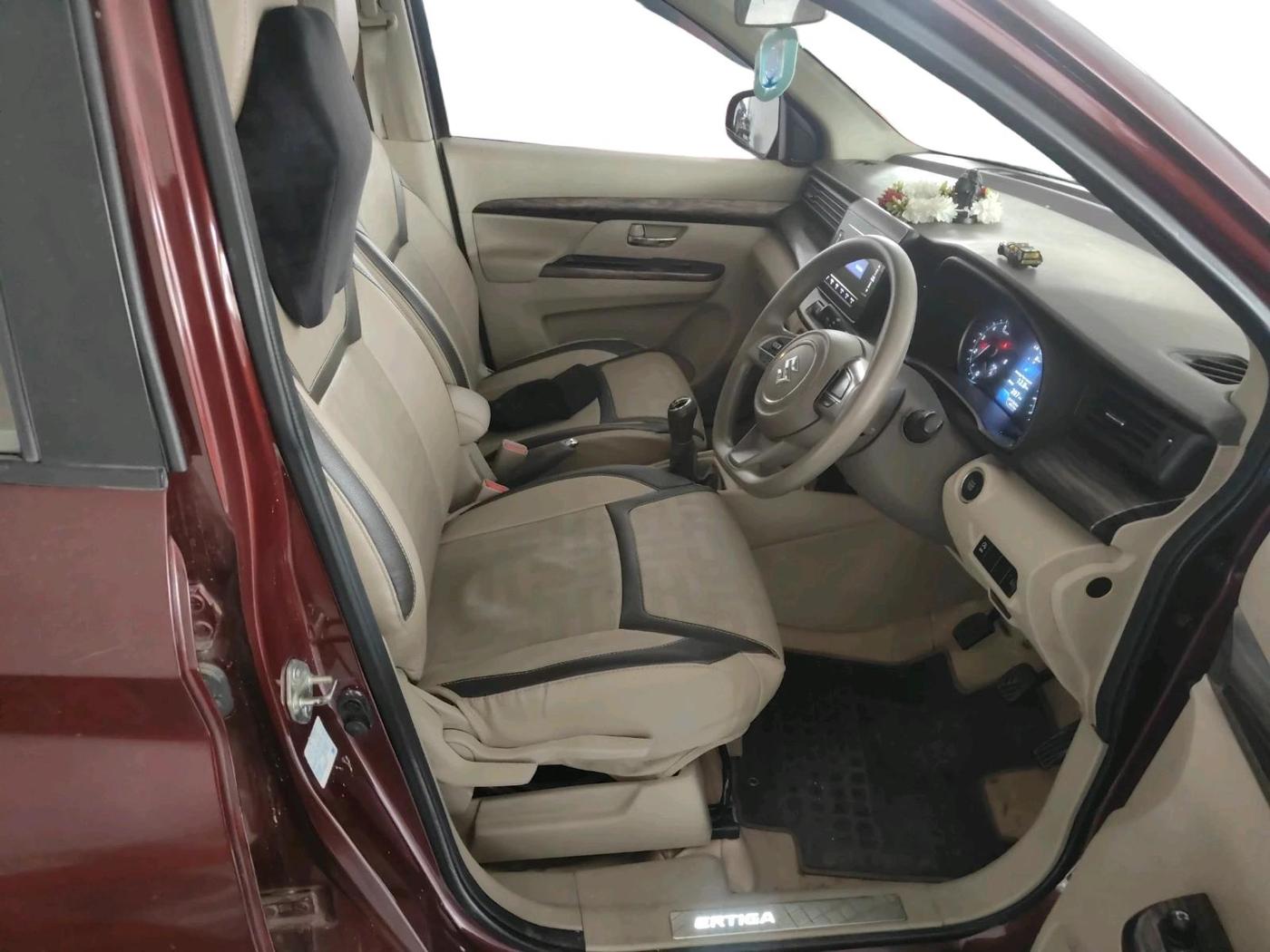 2019 Maruti Ertiga ZXI SHVS, Petrol, Manual, 46,513 km, interior