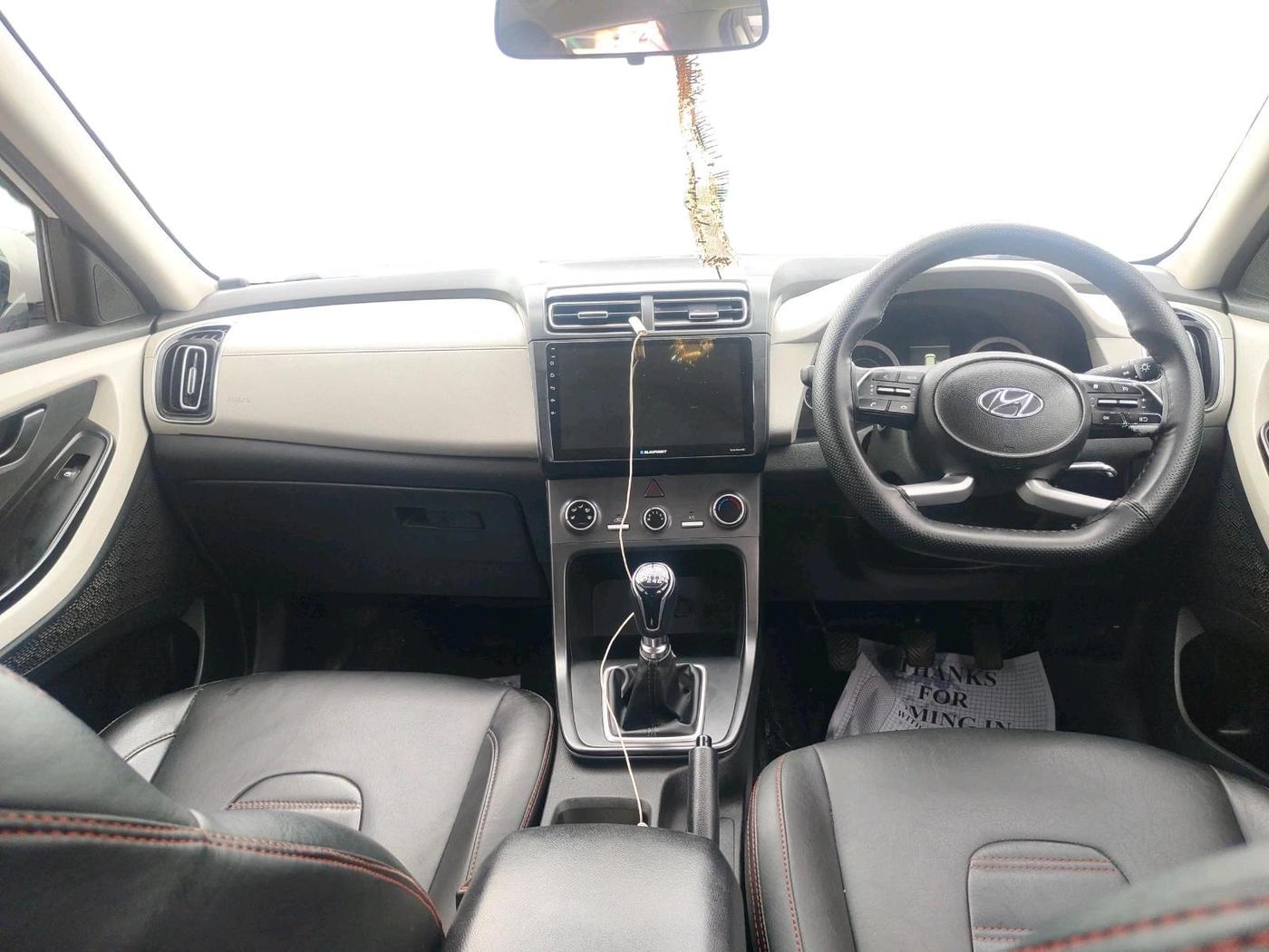 2022 Hyundai Creta E 1.5 DIESEL, Diesel, Manual, 1,10,812 km, interior