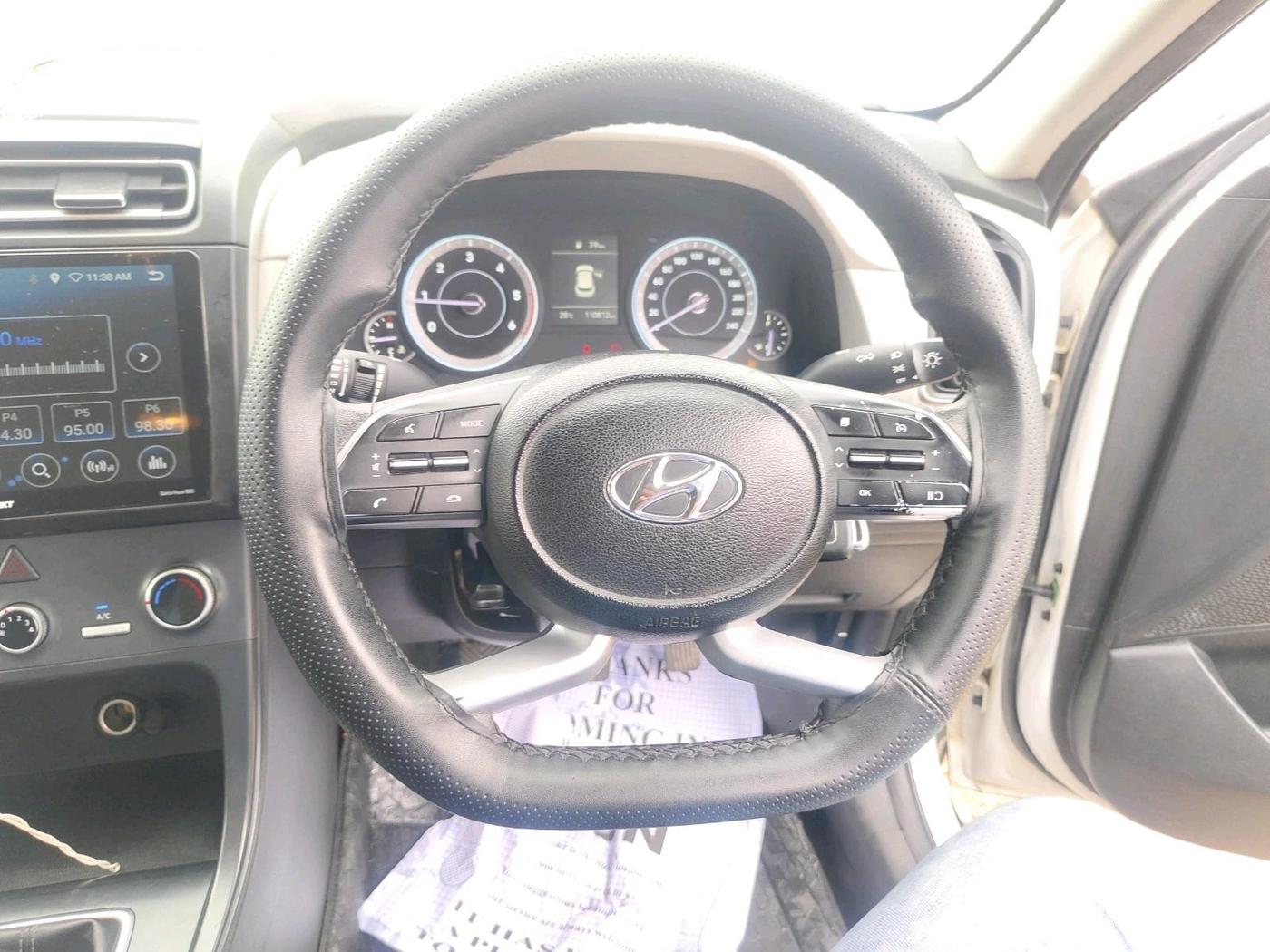 2022 Hyundai Creta E 1.5 DIESEL, Diesel, Manual, 1,10,812 km, interior