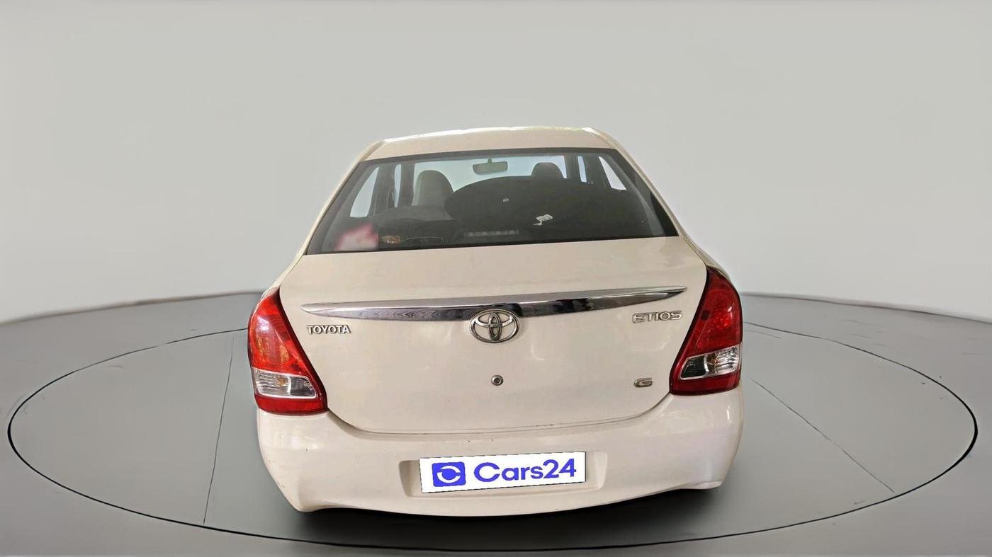 2011 Toyota Etios G, Petrol, Manual, 88,710 km, exterior