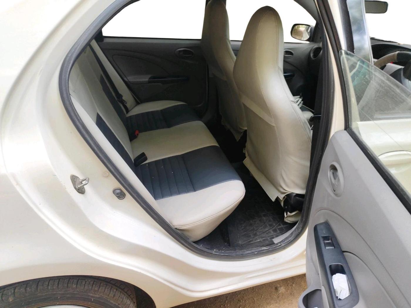 2011 Toyota Etios G, Petrol, Manual, 88,710 km, interior