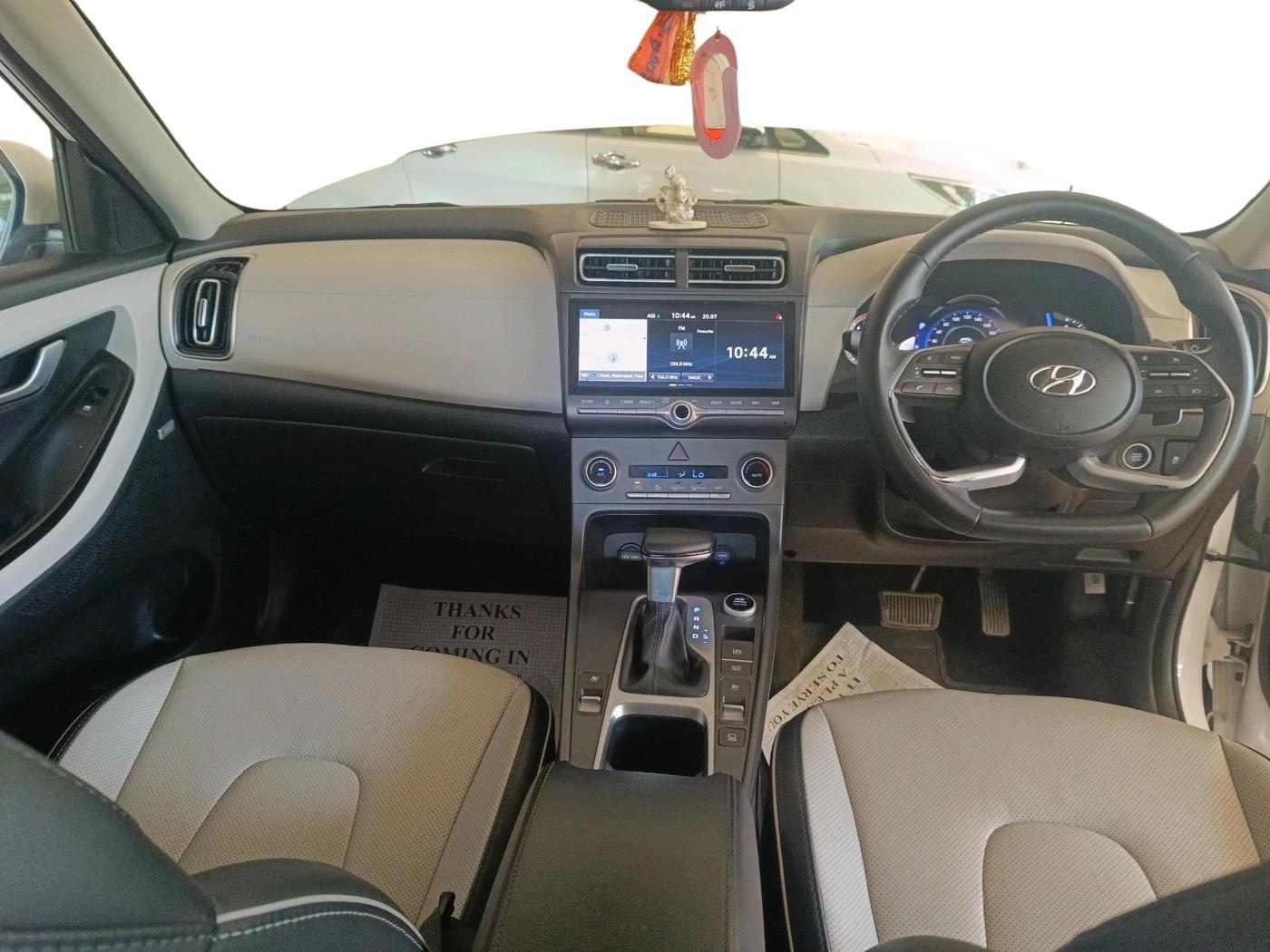 2021 Hyundai Creta SX (O) IVT 1.5 PETROL, Petrol, Automatic, 48,653 km, interior