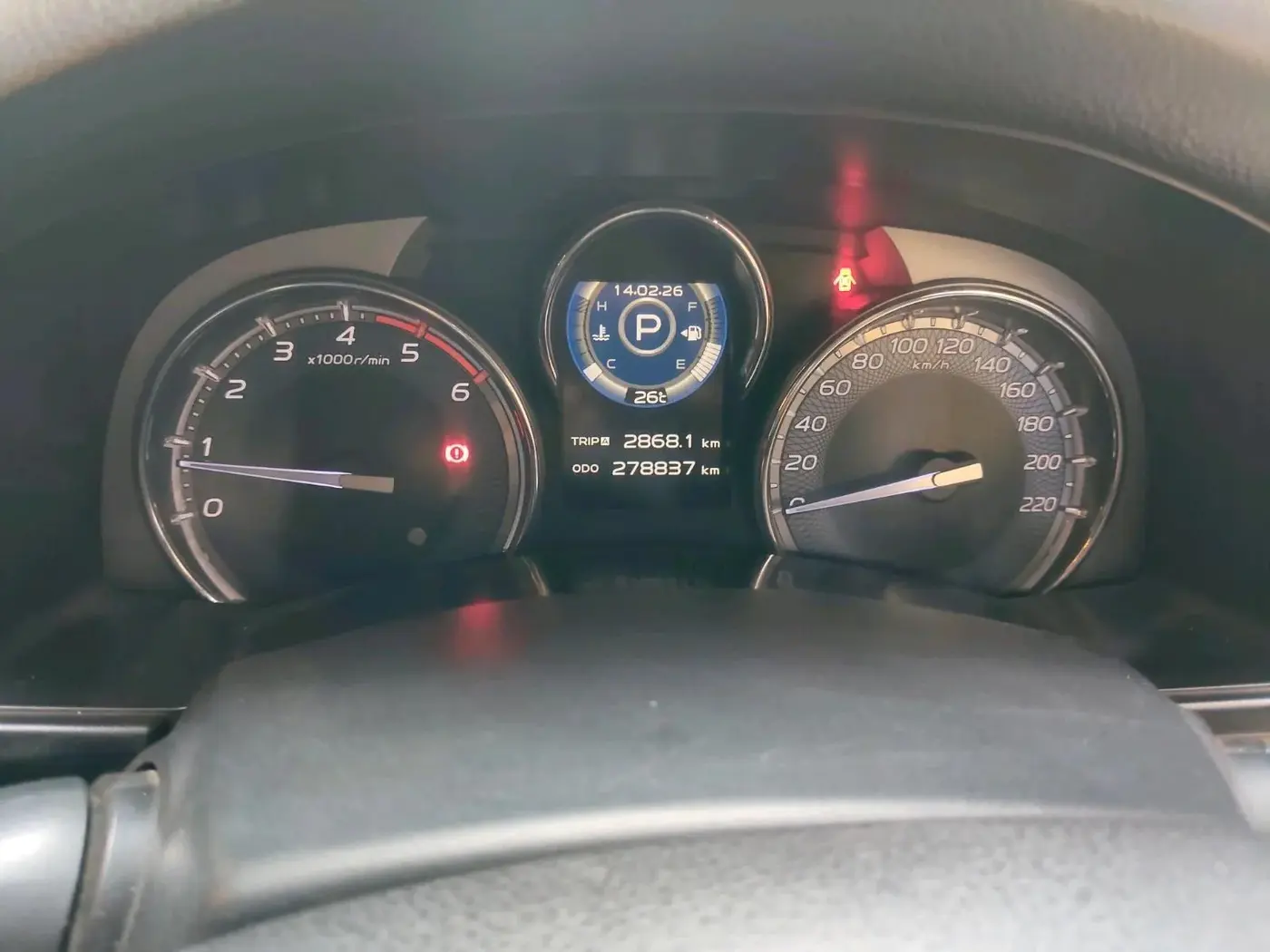 2018 ISUZU MU-X 4x2 AT, Diesel, Automatic, 2,78,837 km, interior