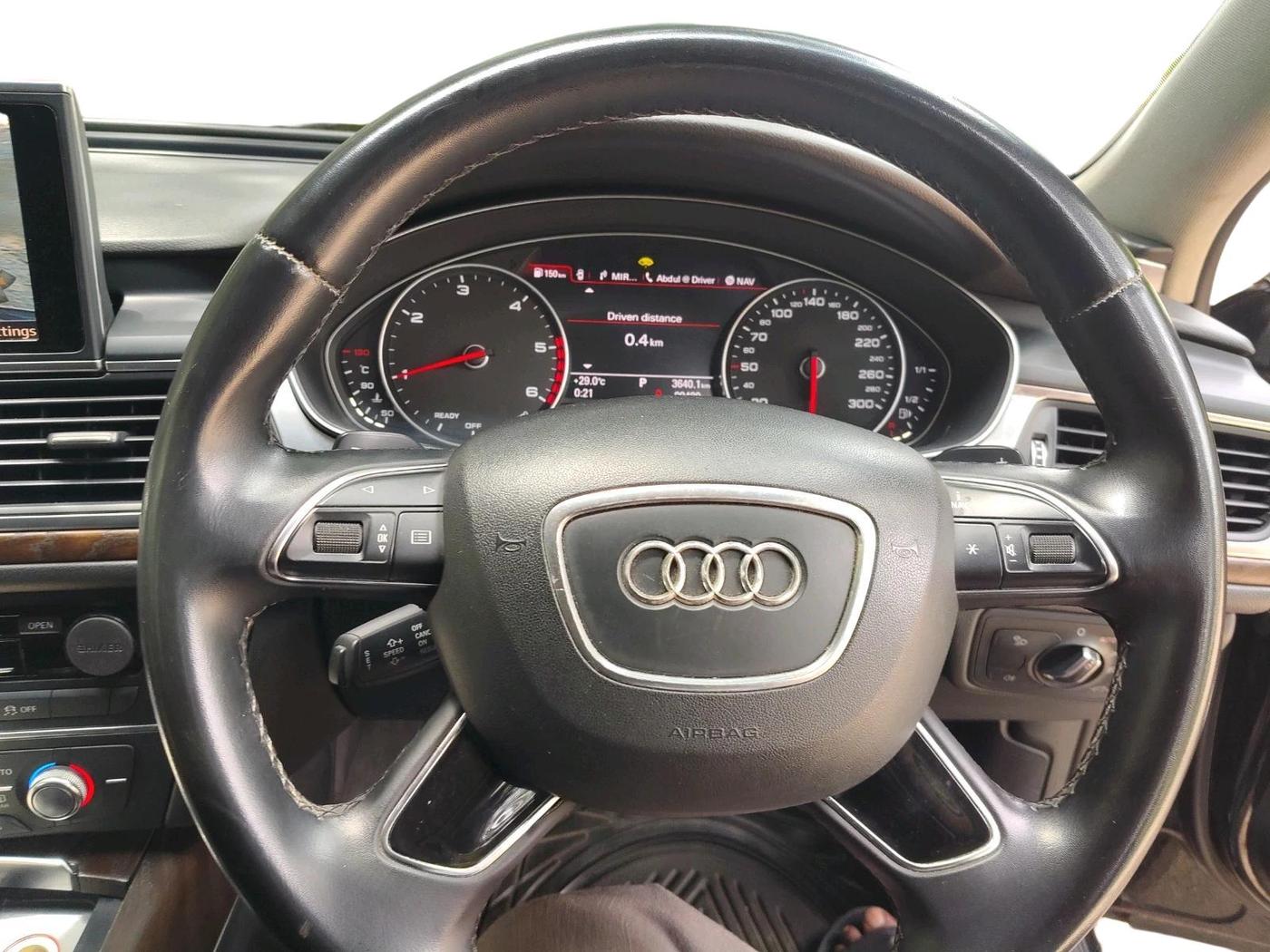 2015 Audi A6 35 TDI S LINE, Diesel, Automatic, 99,480 km, interior