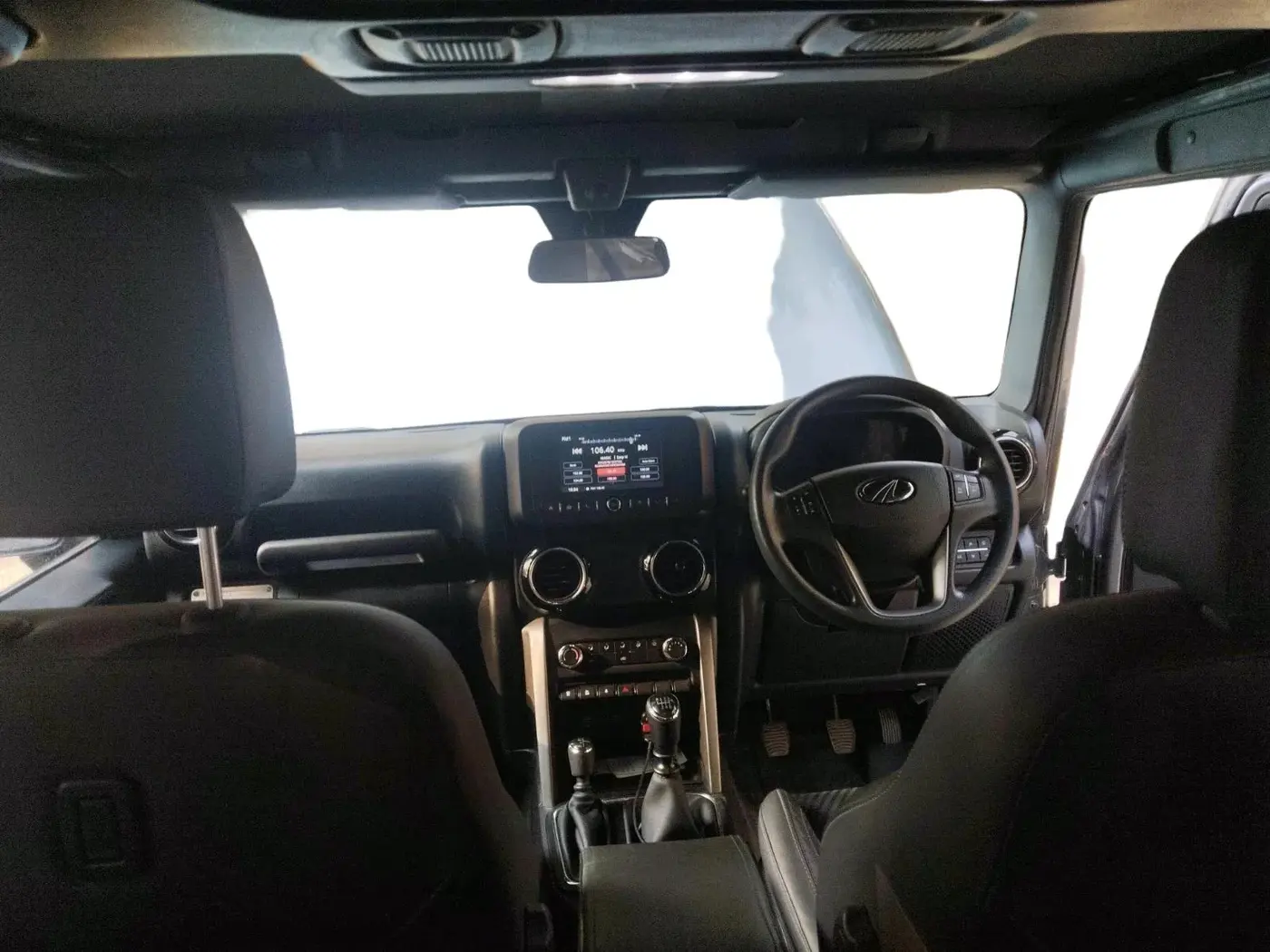 2021 Mahindra Thar LX D 4WD MT CONVERTIBLE, Diesel, Manual, 21,000 km, interior