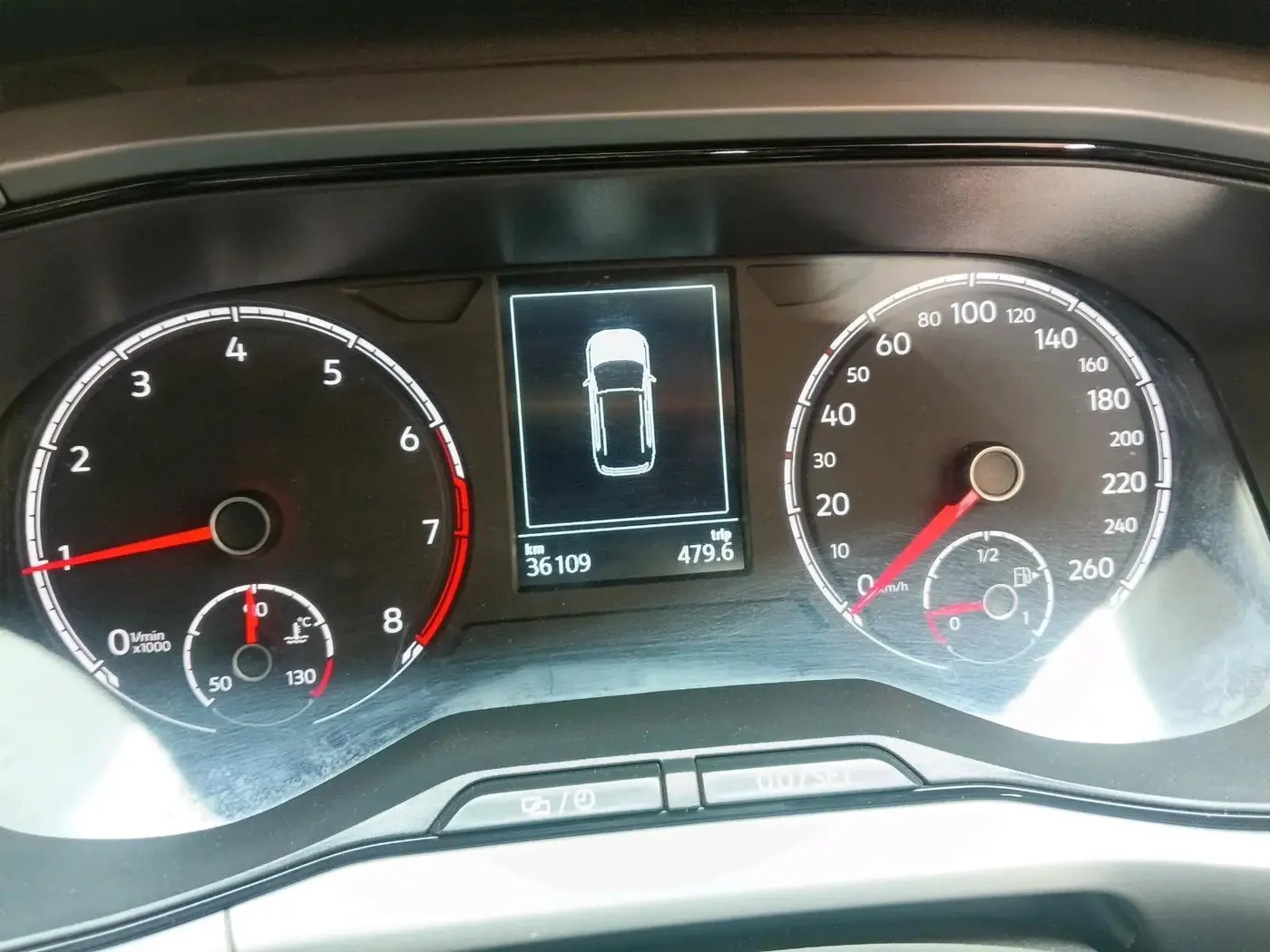 2021 Volkswagen TAIGUN HIGHLINE 1.0 TSI AT, Petrol, Automatic, 36,109 km, interior