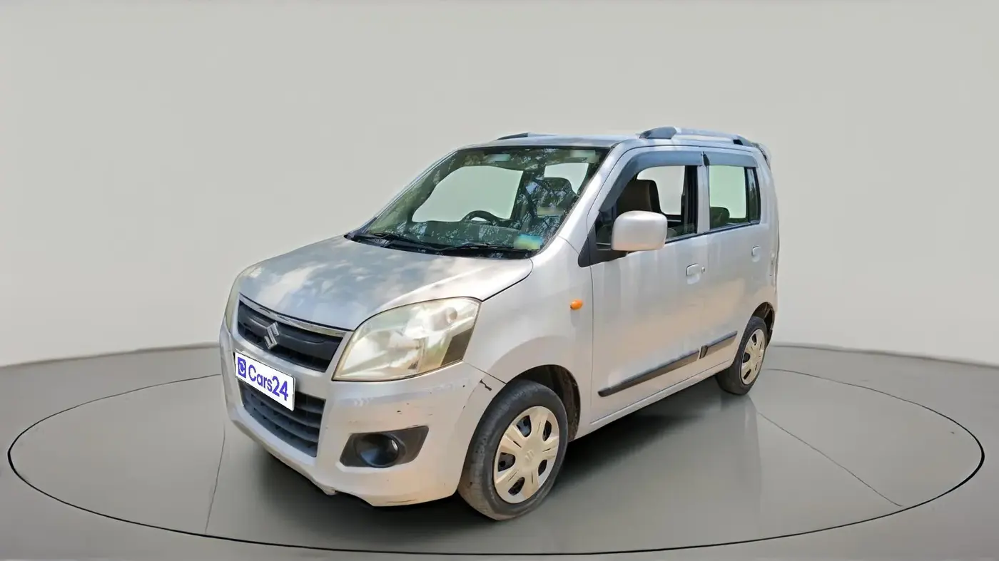 2014 Maruti Wagon R 1.0 VXI, Petrol, Manual, 80,017 km, exterior