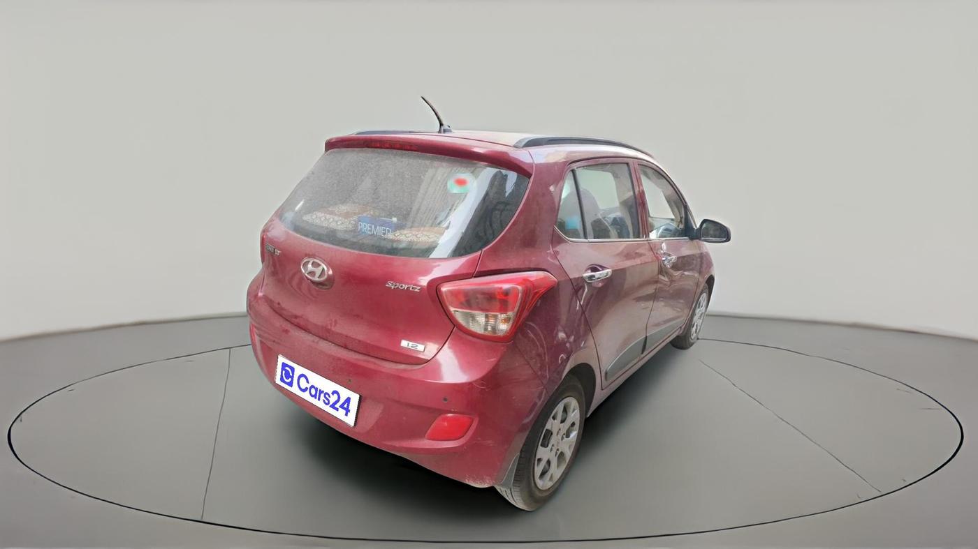 2014 Hyundai Grand i10 SPORTZ 1.2 KAPPA VTVT, Petrol, Manual, 43,786 km, exterior