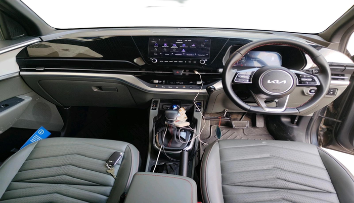 2024 KIA CARENS X Line 1.5 Turbo Petrol DCT 7 STR, Petrol, Automatic, 18,253 km, interior