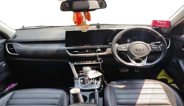 2020 KIA SELTOS GTX PLUS DCT 1.4 PETROL, Petrol, Automatic, 1,05,853 km, interior