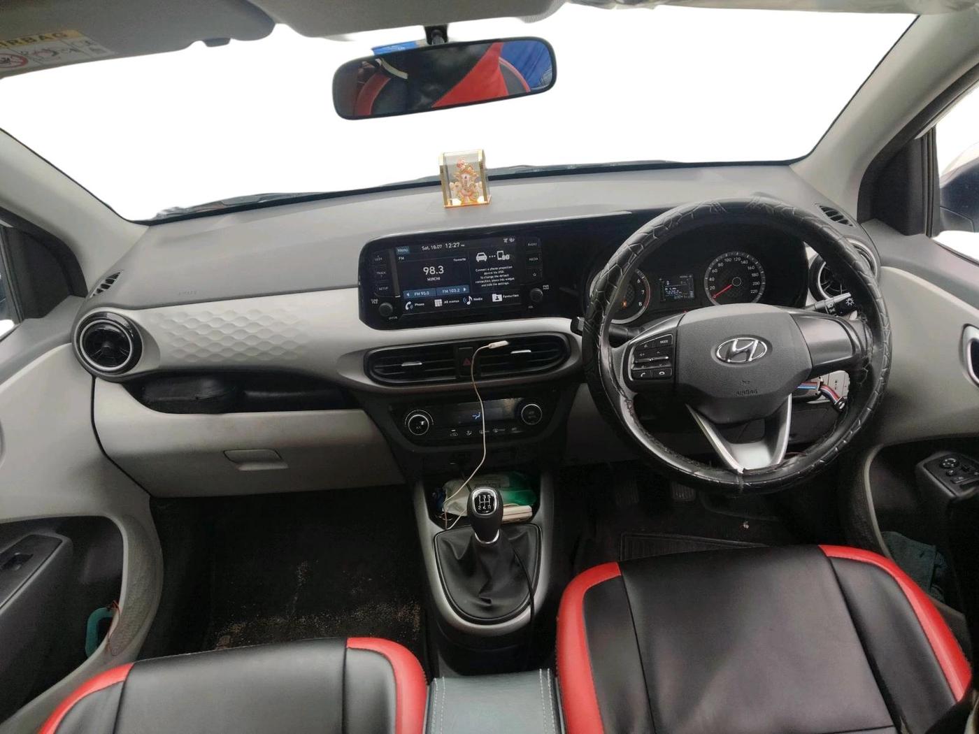 2022 Hyundai GRAND I10 NIOS SPORTZ 1.2 KAPPA VTVT CNG, CNG, Manual, 60,041 km, interior