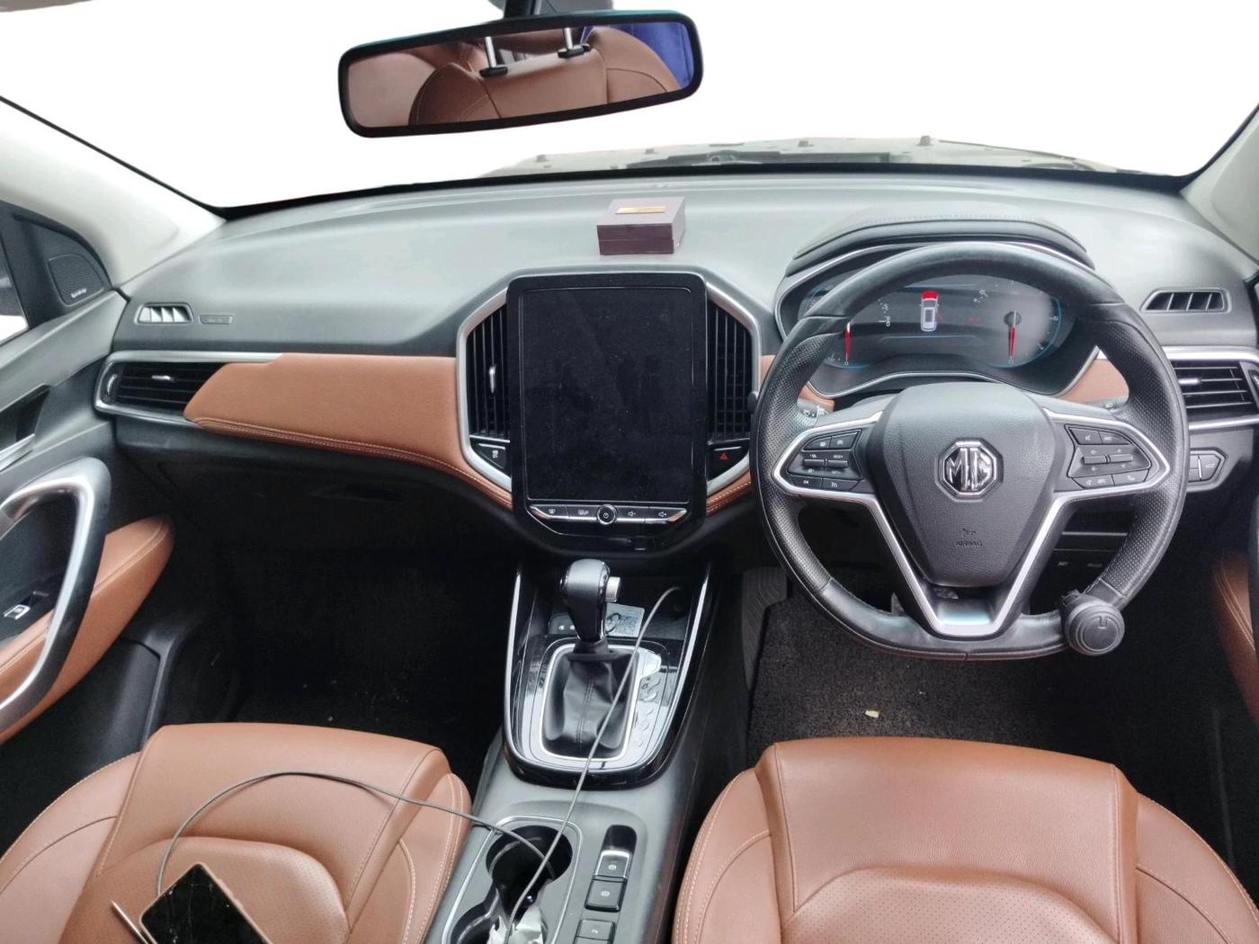 2022 MG HECTOR PLUS SHARP 1.5 PETROL TURBO CVT 6-STR, Petrol, Automatic, 63,437 km, interior