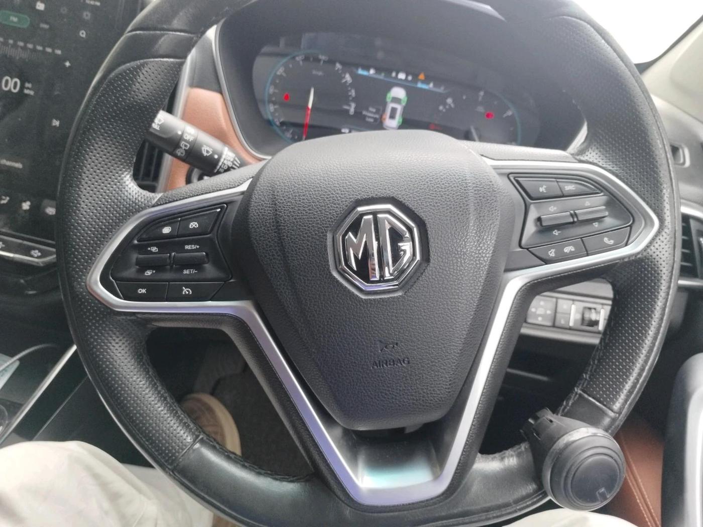 2022 MG HECTOR PLUS SHARP 1.5 PETROL TURBO CVT 6-STR, Petrol, Automatic, 63,437 km, interior