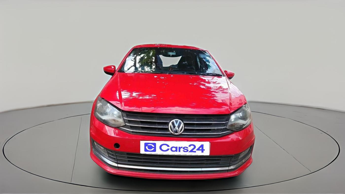 2018 Volkswagen Vento HIGHLINE PETROL AT, Petrol, Automatic, 83,729 km, exterior