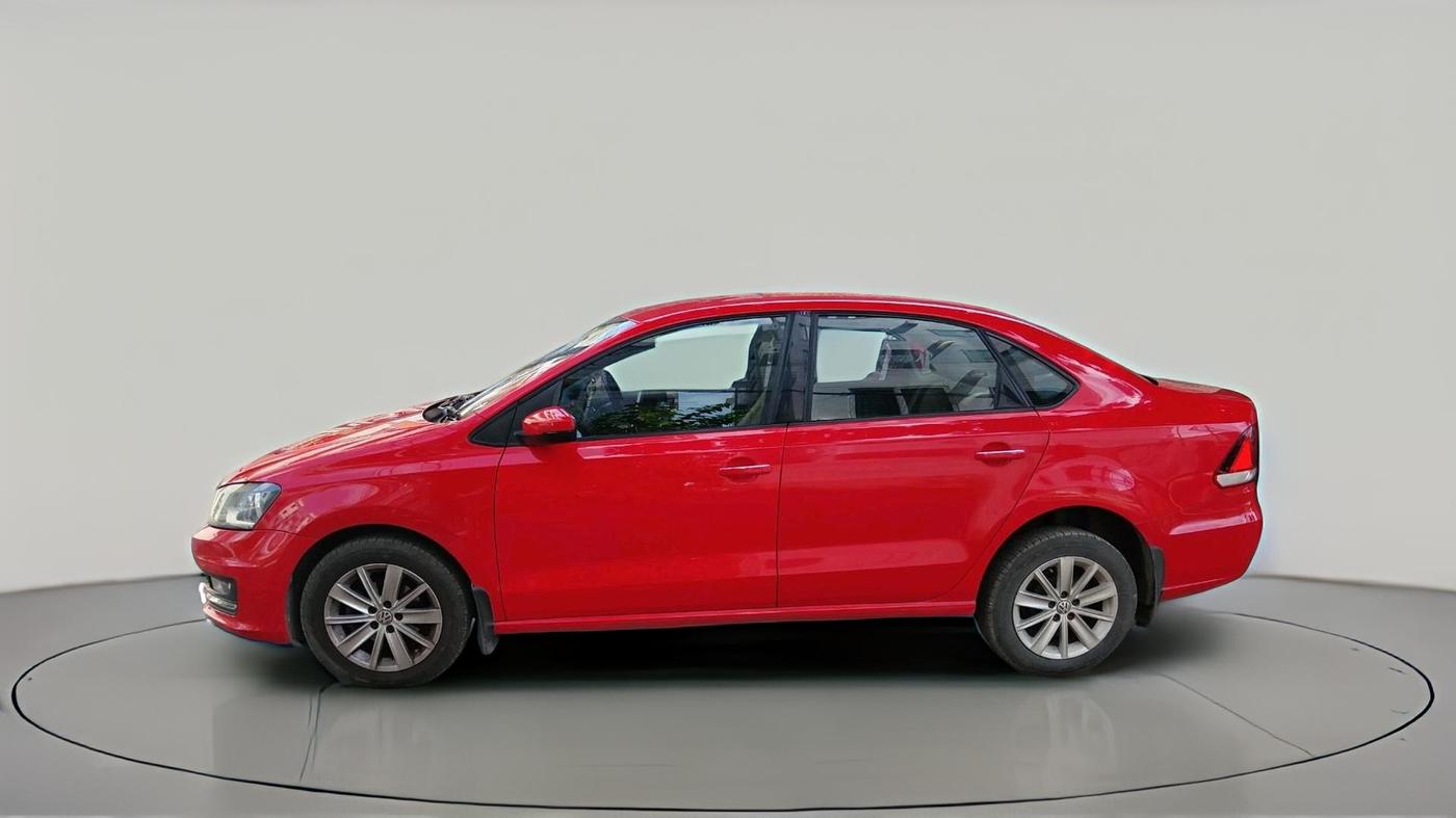 2018 Volkswagen Vento HIGHLINE PETROL AT, Petrol, Automatic, 83,729 km, exterior