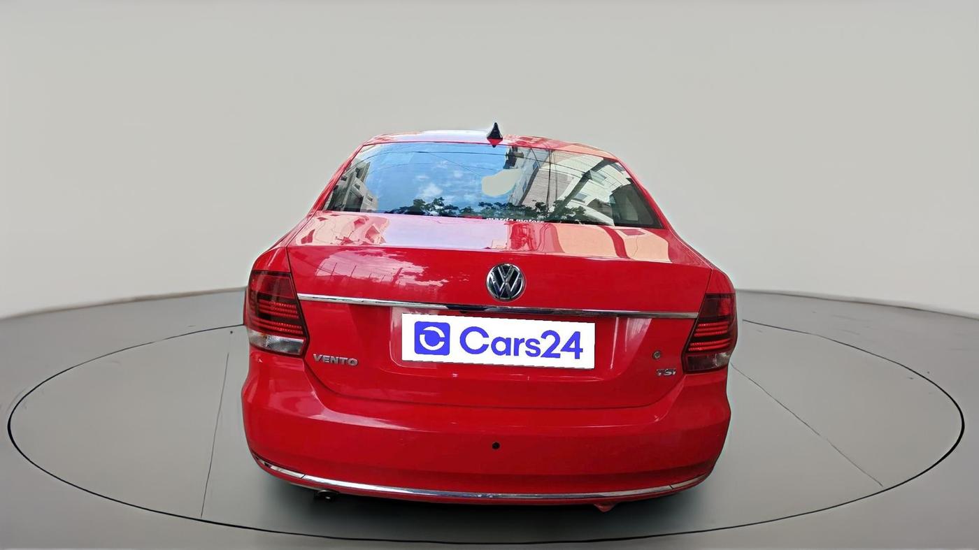 2018 Volkswagen Vento HIGHLINE PETROL AT, Petrol, Automatic, 83,729 km, exterior