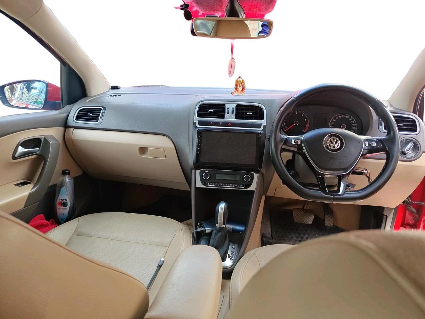 2018 Volkswagen Vento HIGHLINE PETROL AT, Petrol, Automatic, 83,729 km, interior