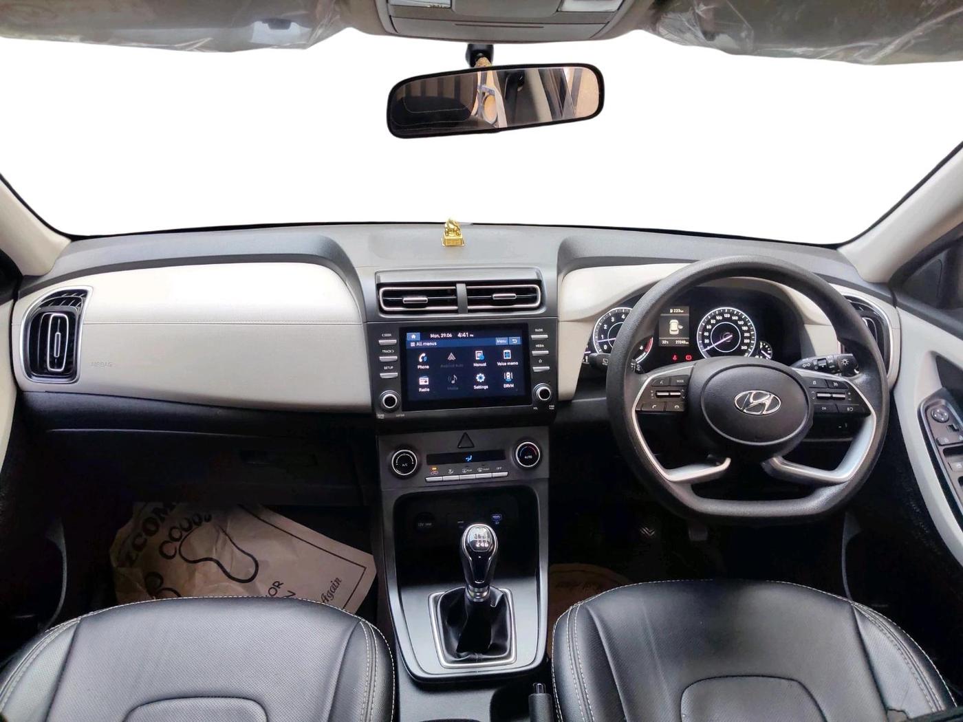 2021 Hyundai Creta S 1.5 PETROL, Petrol, Manual, 27,248 km, interior