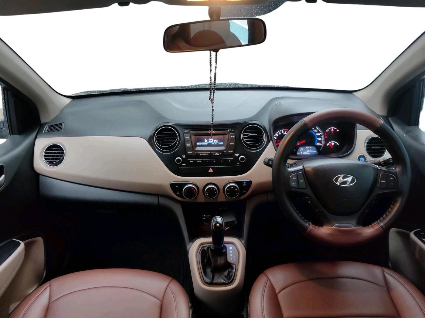 2014 Hyundai Grand i10 ASTA AT 1.2 KAPPA VTVT, Petrol, Automatic, 61,285 km, interior