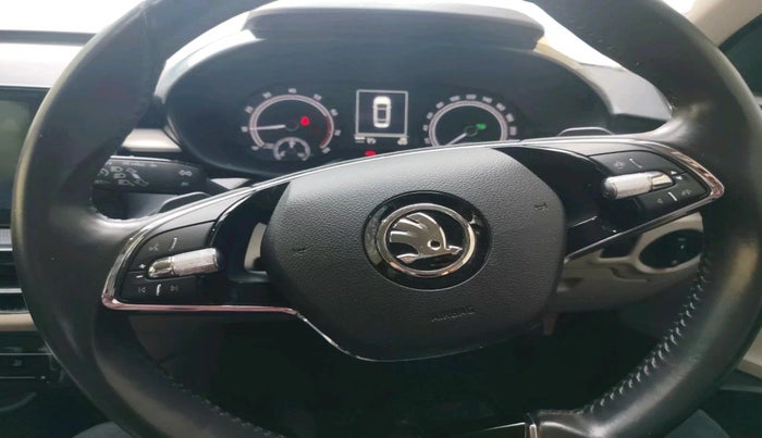 2023 Skoda SLAVIA AMBITION 1.0L TSI AT, Petrol, Automatic, 21,665 km, interior